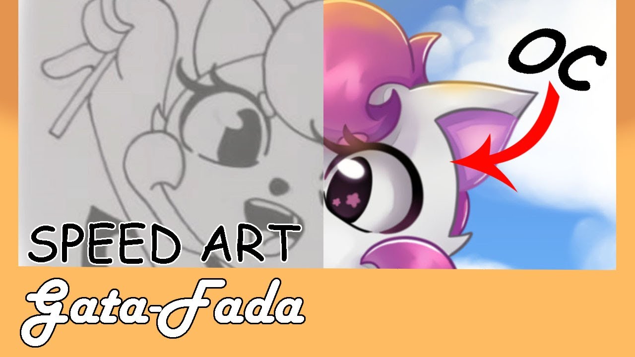 Speed Art: Gata Fada (Original Character)