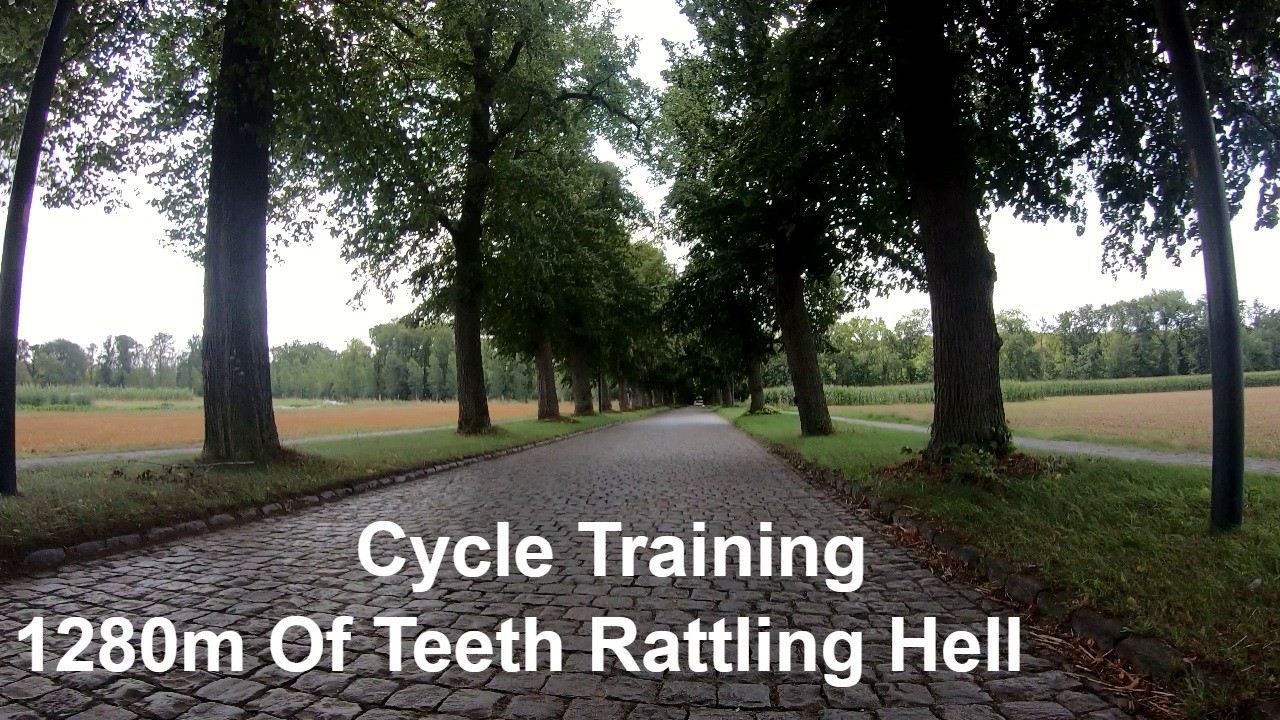 Indoor Cycle Training ~ Belgium - To The Prinsendreef Cobbles With Lots Of Great Bike Paths.mp4