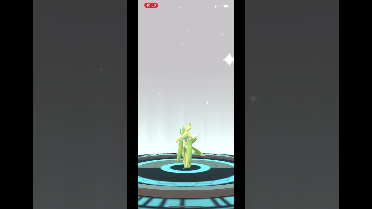 Shiny formantis-lurantis in the first hour of the event