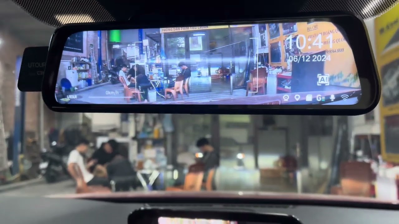 Camera hành trình Utour C3M lắp zin cho Mazda 3 Vf3 2024 Bắc Giang - Công nghệ AI cảnh báo điểm mù !