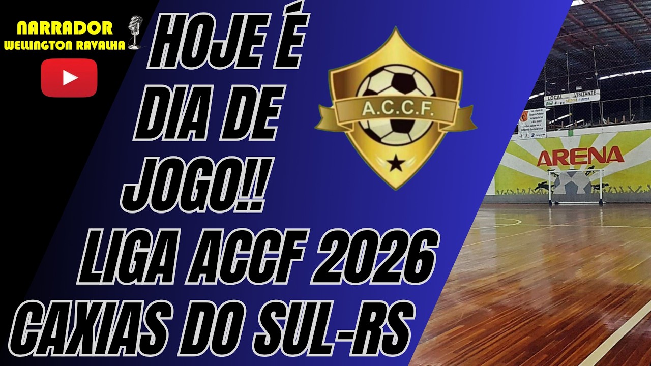 DEPORTIVO x ELITE | Transmissão ao vivo | Liga ACCF | Aqui o futsal corre nas veias - 15/03