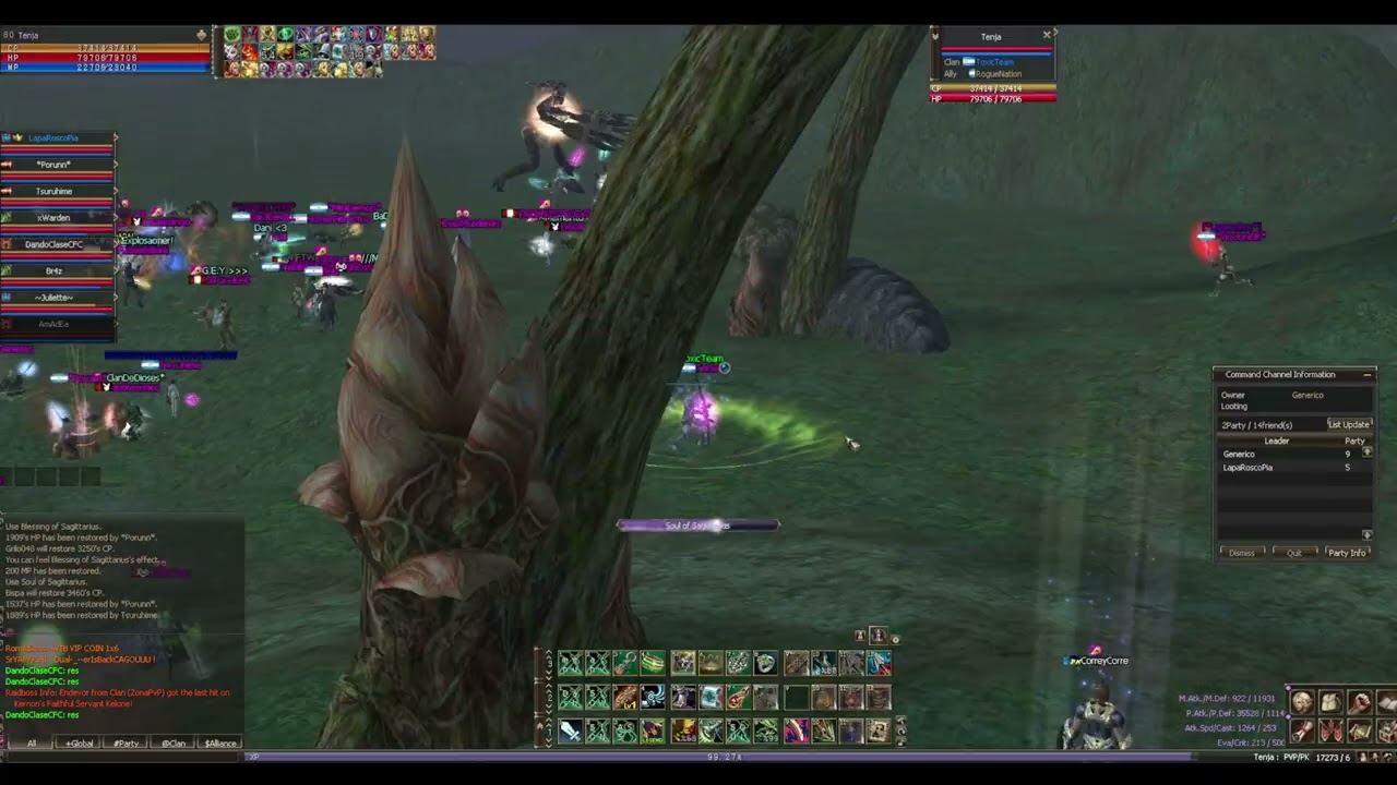 L2 Elite Toxic Team Grand Boss pvp