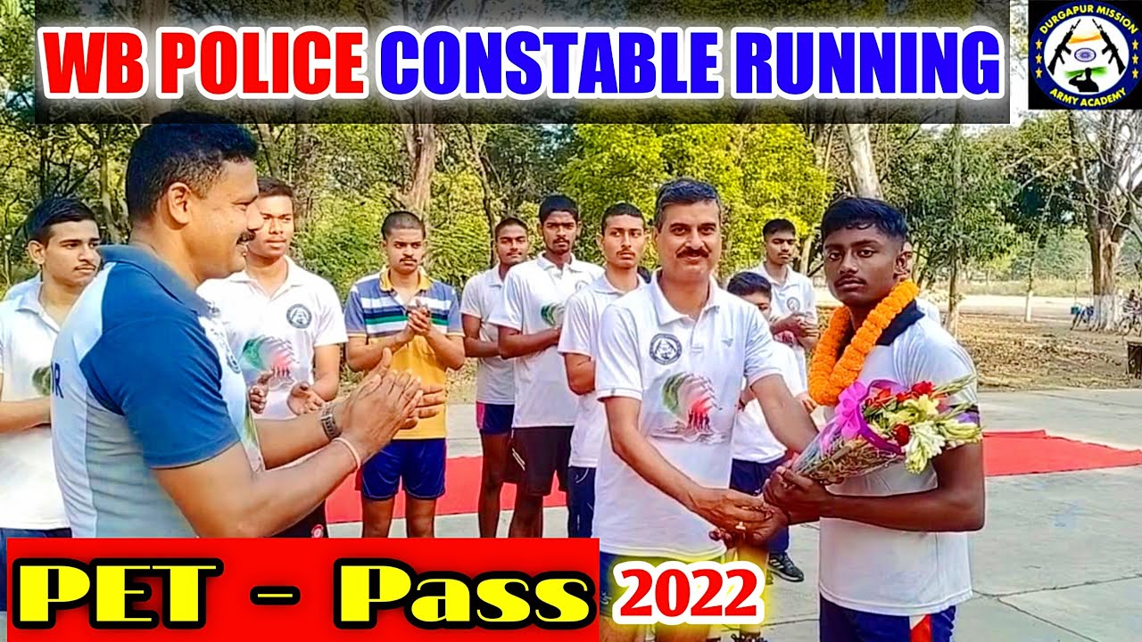 WB Police Constable Running PET & PMT Pass 2022