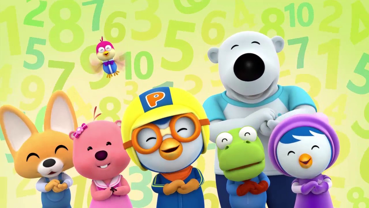 Bài Hát số | Bài Đếm Số | Vần mẫu giáo | Number song | Pororo tieng viet | Chim Cánh Cụt Pororo