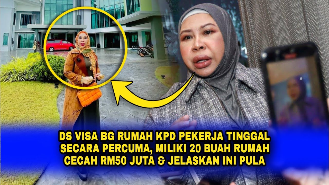 DSV BG RUMAH KPD PEKERJA Tinggal Secara PERCUMA, Miliki 20 Buah Rumah Cecah RM50 JUTA & JELASKAN Ini