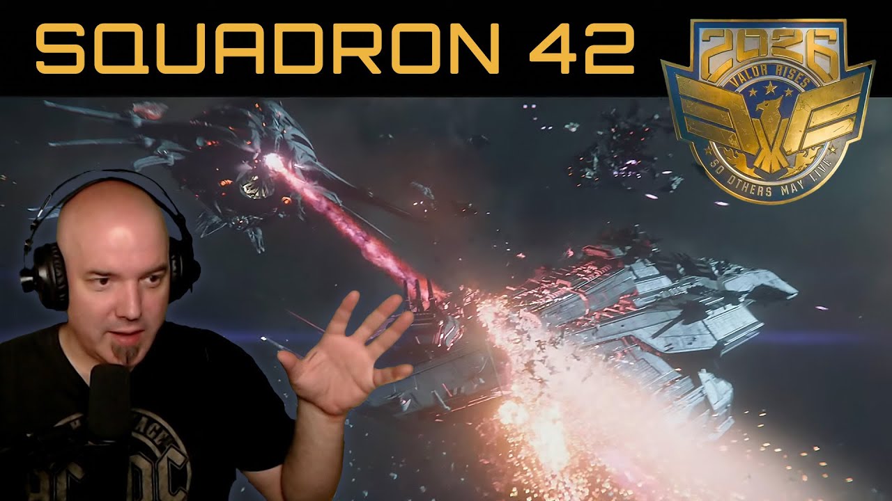 SQUADRON 42 DATE ANNOUNCED 2026 ⭐ DG REACTS to SQ42 Prologue, Cinematics, and Gameplay!!!!