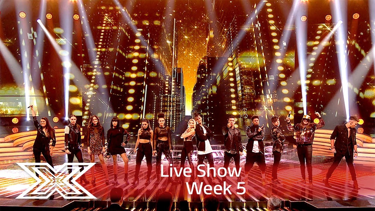 The Contestants kick off the show with Keep on Movin’ | Results Show | The X Factor UK 2016