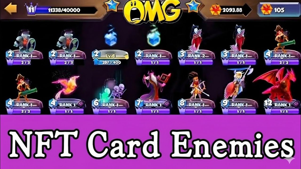 Common Player Vs NFT Card Player Fight! Castle Crush 