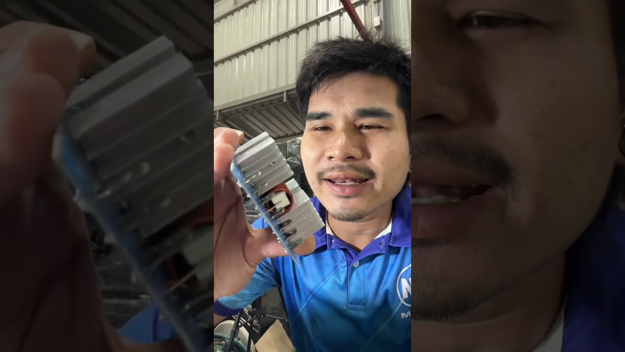 ซ่อมเพาเวอร์แอมป์เสียงแหบ ย้ำรอยบัดกรี จบ