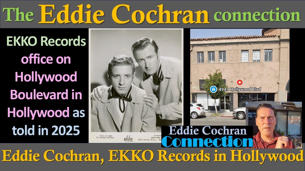 Eddie Cochran | Ekko Records office | Hollywood, California | 2025