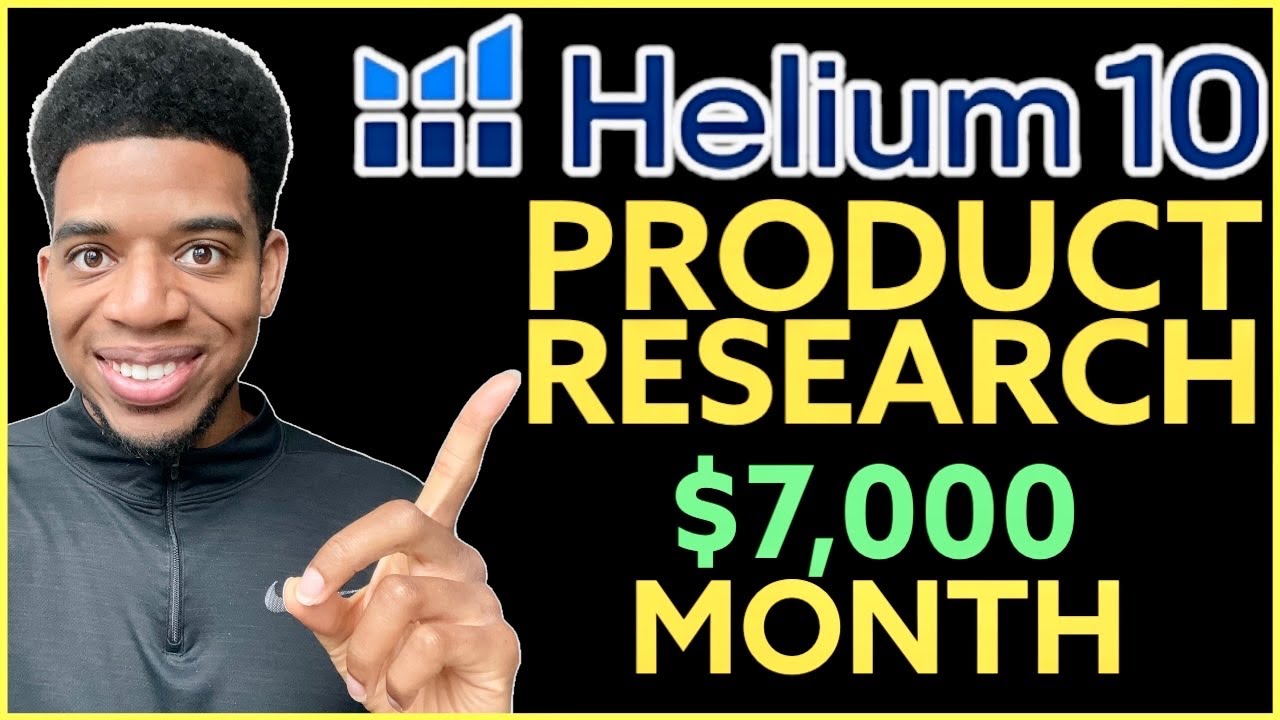 Amazon FBA Product Research Helium 10 Tutorial - EASIEST TECHNIQUE (2022)
