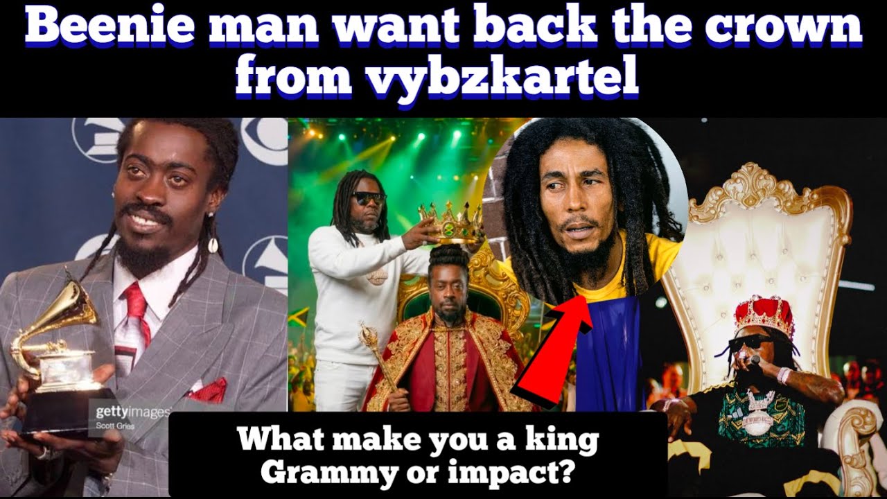 beenie man viral Ai video, dem seh vybz kartel must give back the crown because him lose the Grammy