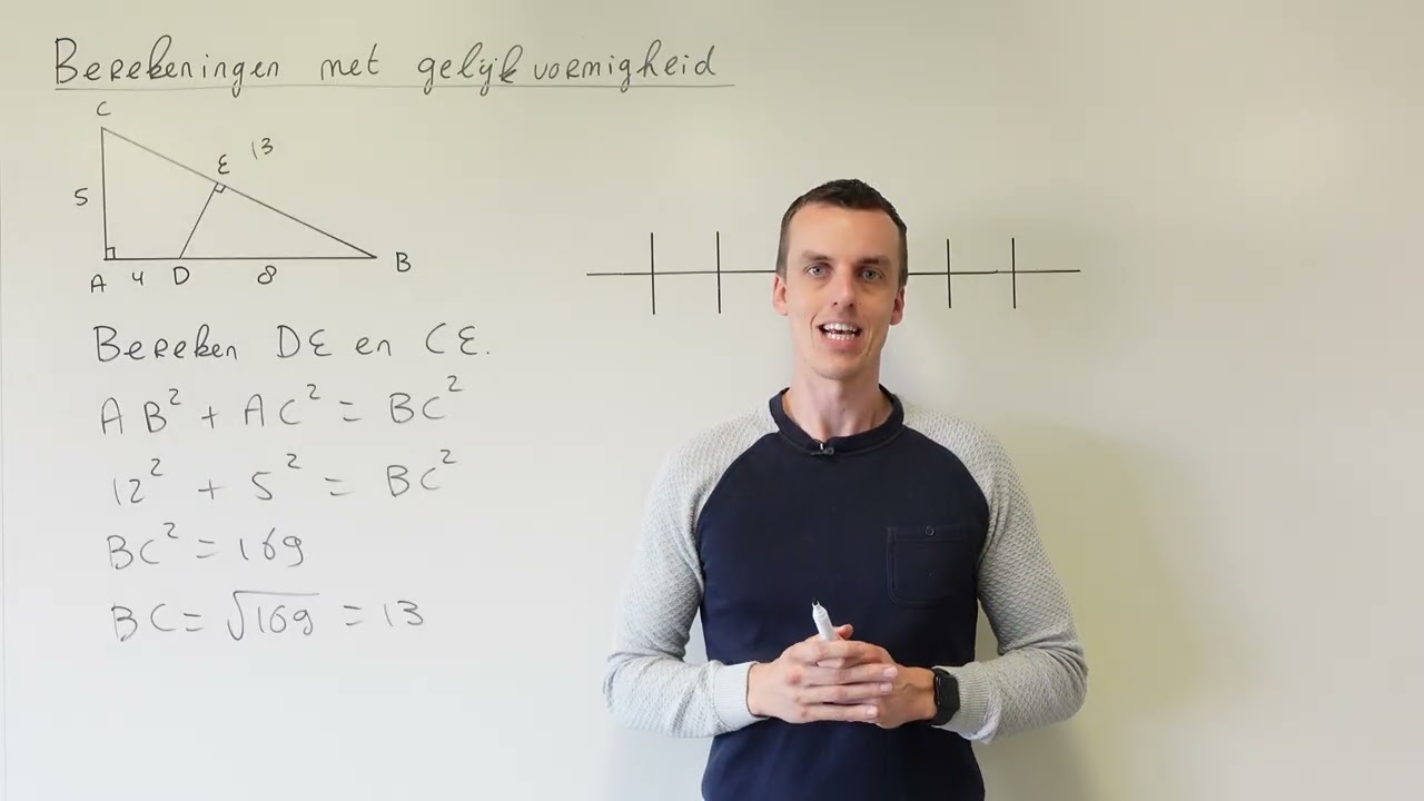 Berekeningen met gelijkvormigheid (HAVO wiskunde B)