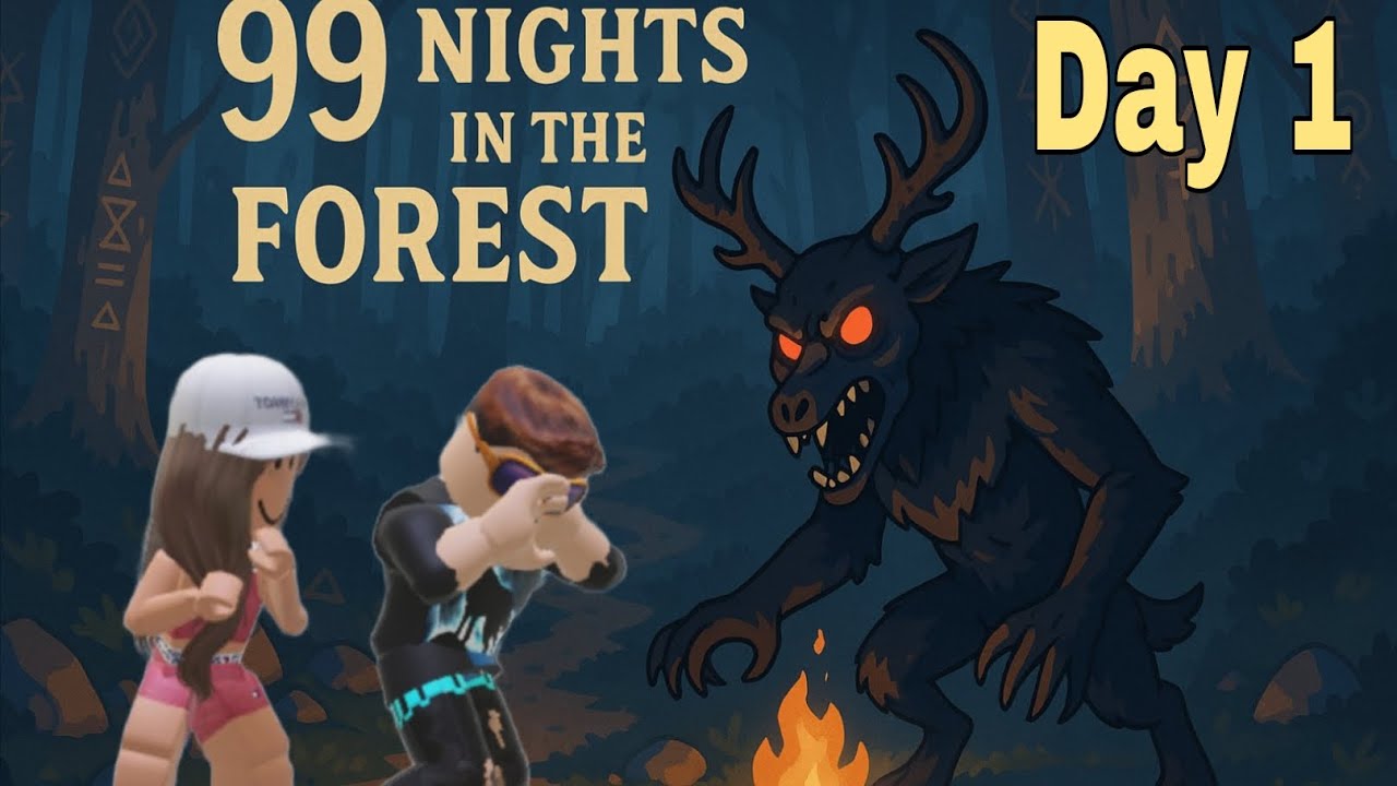 Играем на 1 епична игра. 99 Nights in the Forest. Част 1.