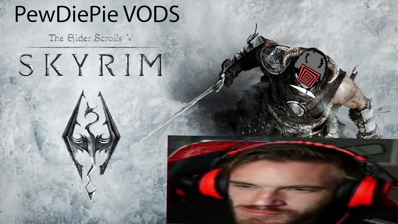 Skyrim #2 (FULL PEWDIEPIE LIVESTREAM | VOD)