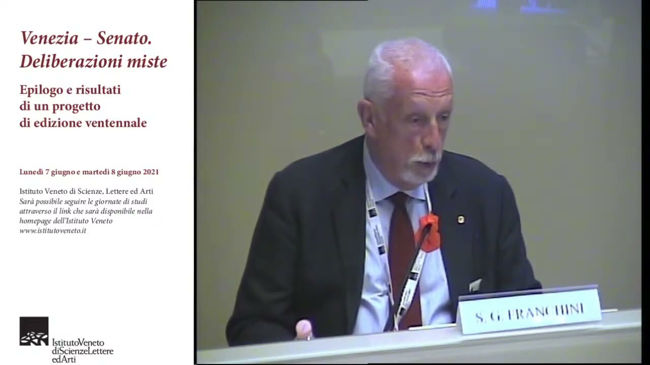 Sandro G. Franchini, L'Istituto Veneto e la Fondazione di Venezia.