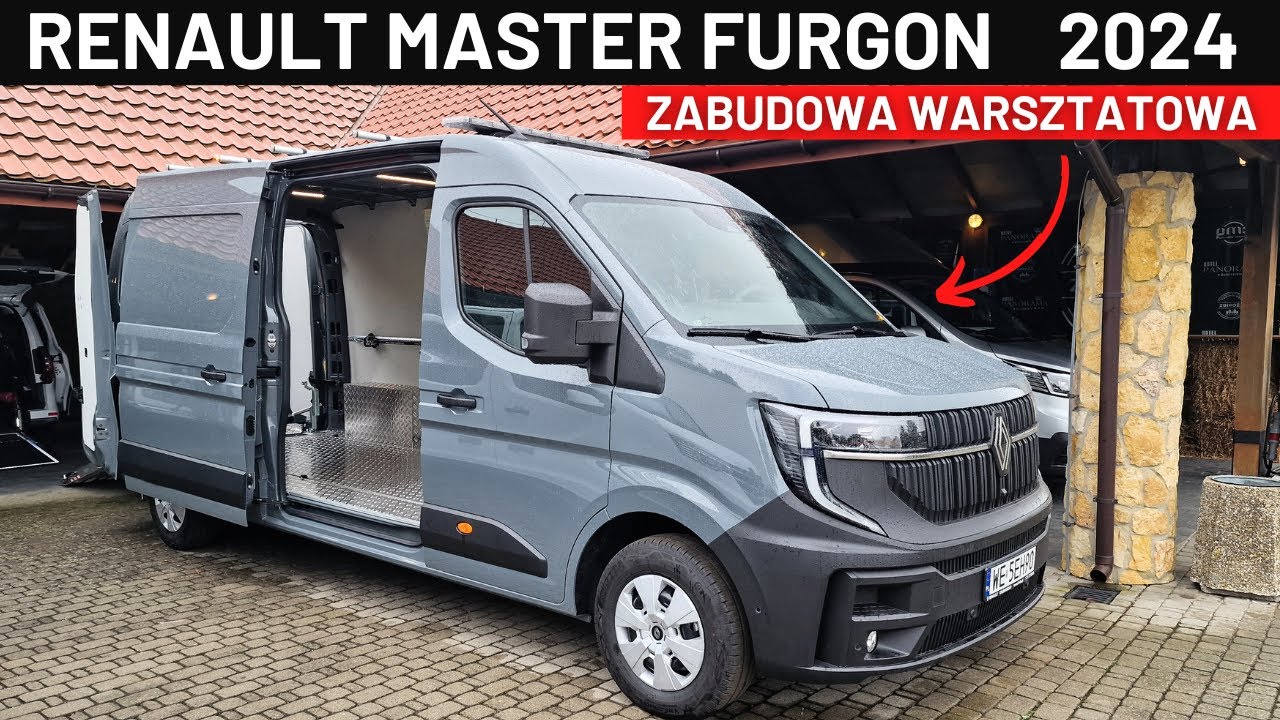 RENAULT MASTER 2024 - ZABUDOWA WARSZTATOWA