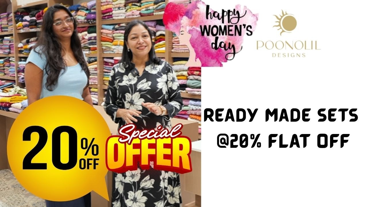 SPECIAL OFFER FOR READY MADE SETS @ 20% OFF