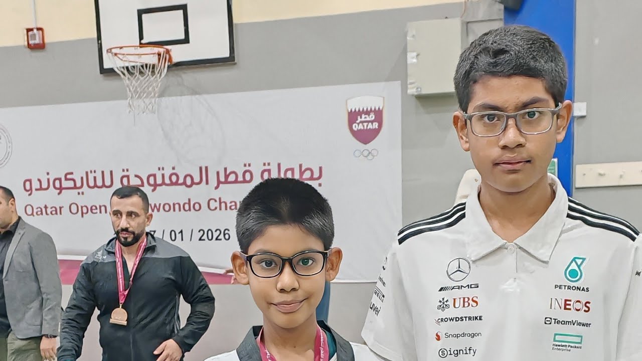 UNSTOPPABLE: Vheythenn Wins Gold at Qatar Open Taekwando 2026! 