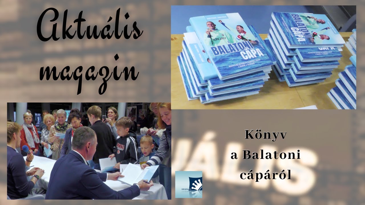 Könyv készült a Balatoni cápáról | Aktuális magazin 2025.12.16.