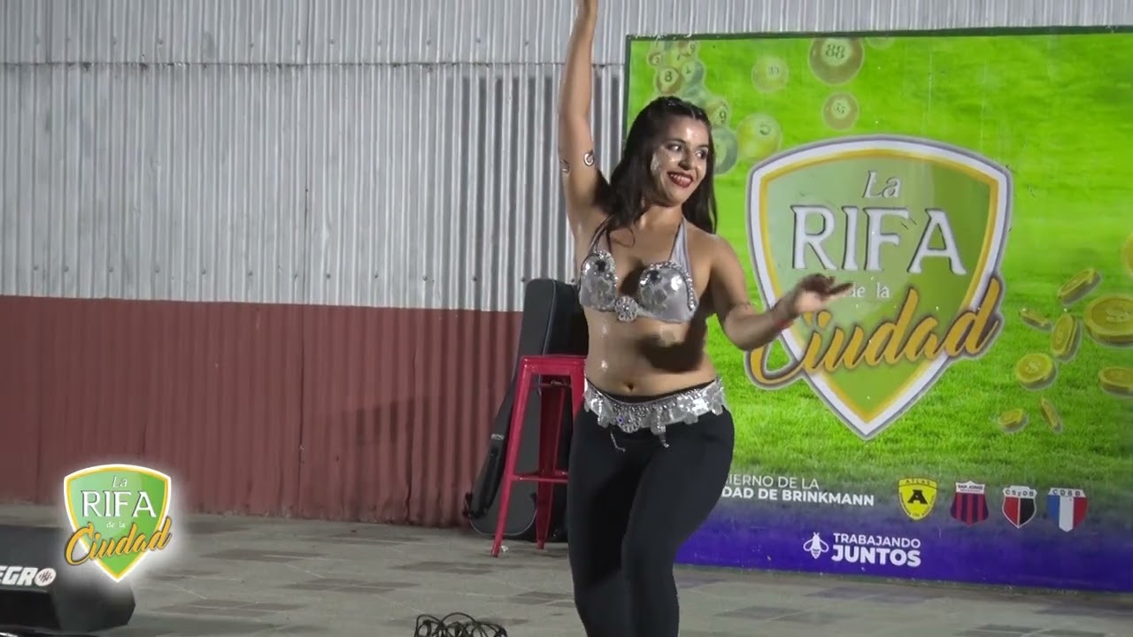 APERTURA RIFA DE LA CIUDAD: Brillante presentación del Taller de Danzas Árabes