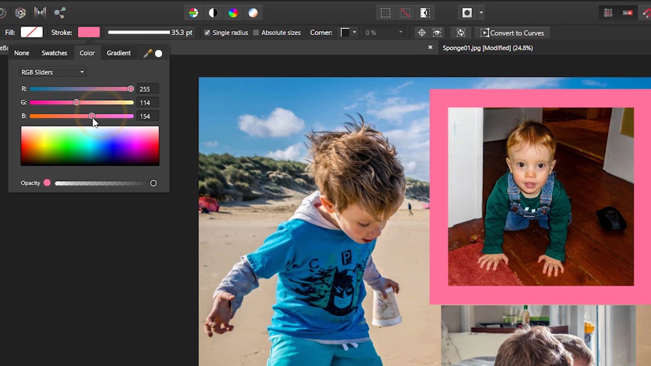 Affinity Photo Tutorial: Place One Image Inside Another