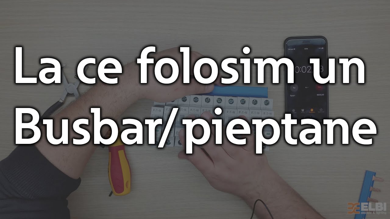 Ce este un busbar si de ce sa-l folosim?