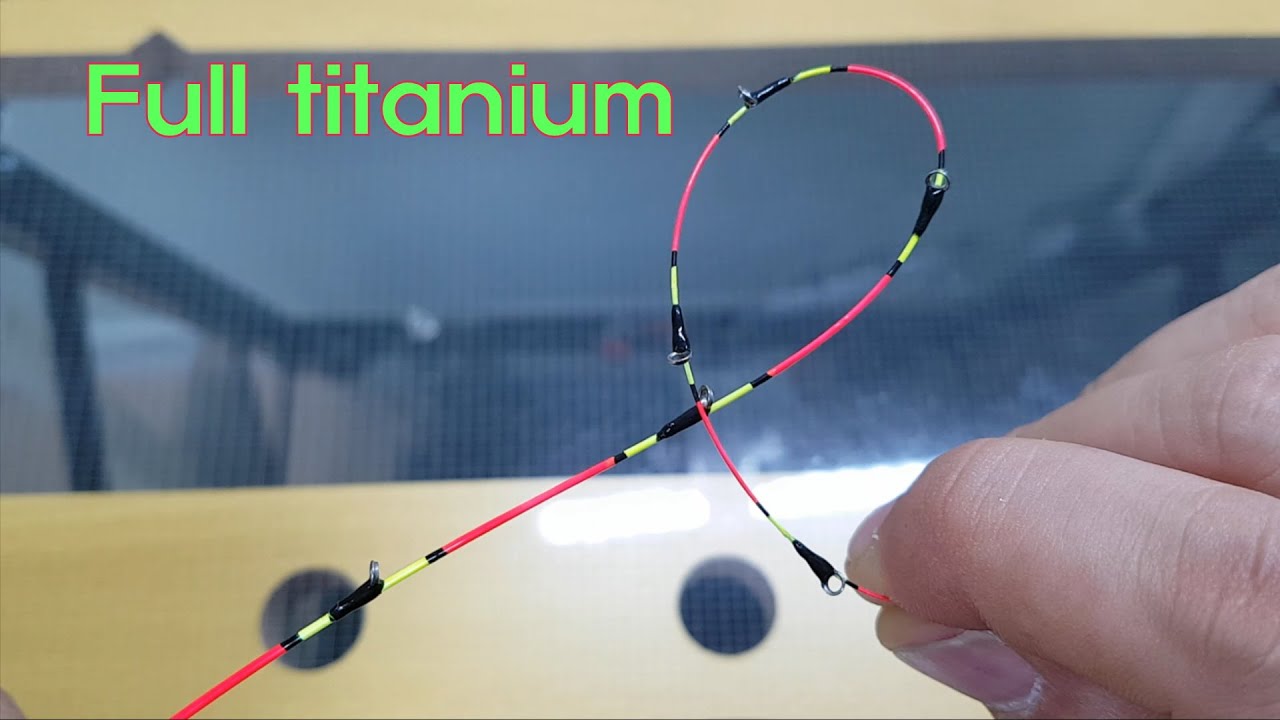 Full titanium 초릿대 빙어 전용