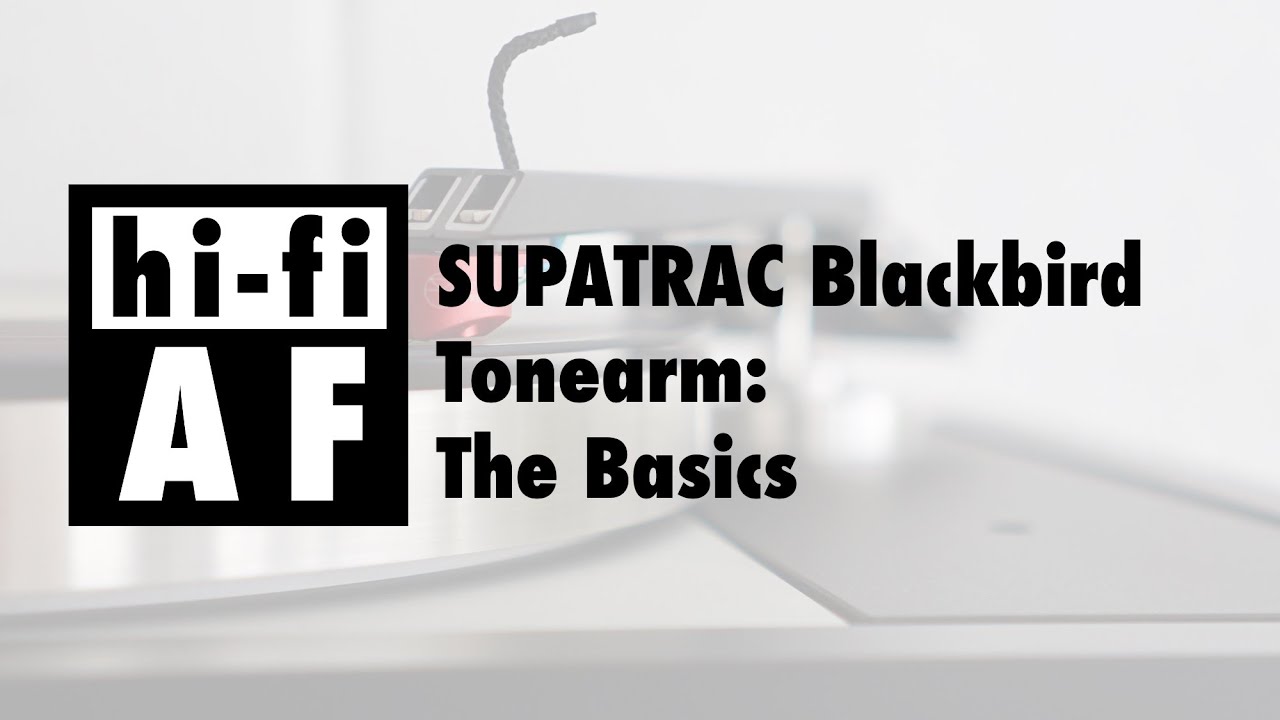 Тонарм SUPATRAC Blackbird &mdash; обзор и пояснения
