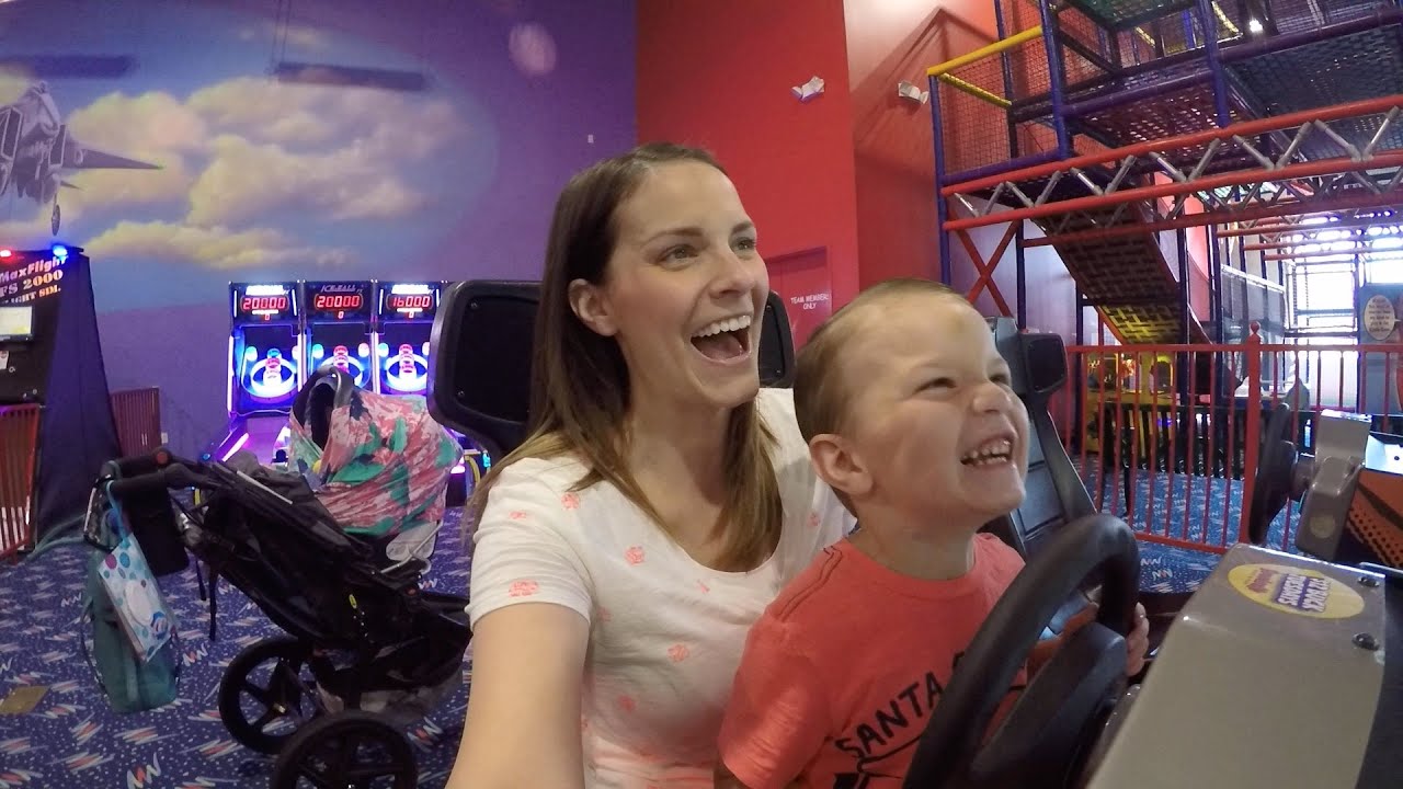 ARCADE, BUMPER BOATS, AND PIZZA