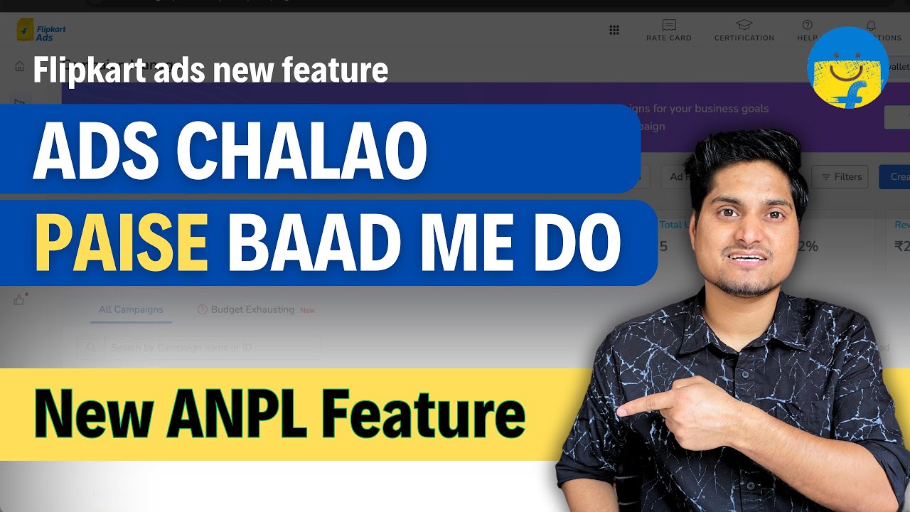 Flipkart Ads New Feature ANPL Ads Now Pay Later Full details || Flipkart ads Tutorial for Sellers