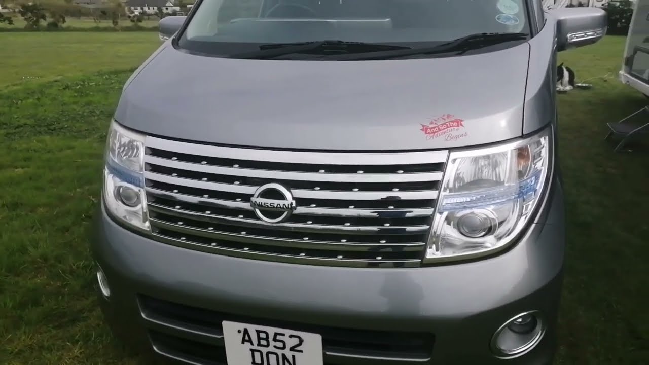 towing withe our Nissan elgrand