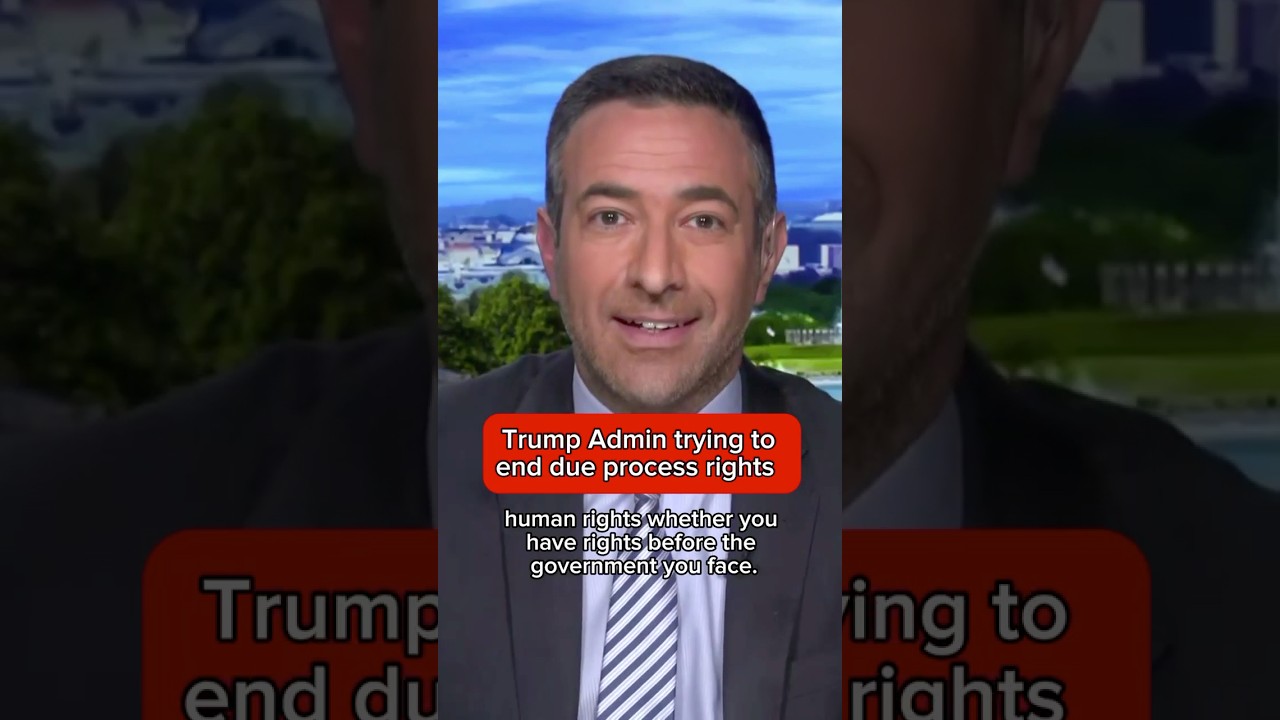 Trump Admin trying to end due process rights