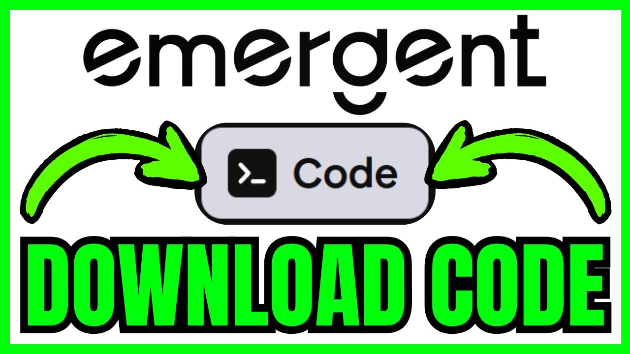 How To DOWNLOAD CODE In Emergent AI (QUICK & EASY) 2026