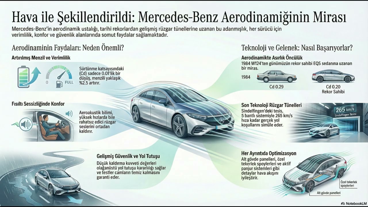 Mercedes-Benz'in Görünmeyen Gücü: Rüzgarı Kesen Tasarımların Sırrı