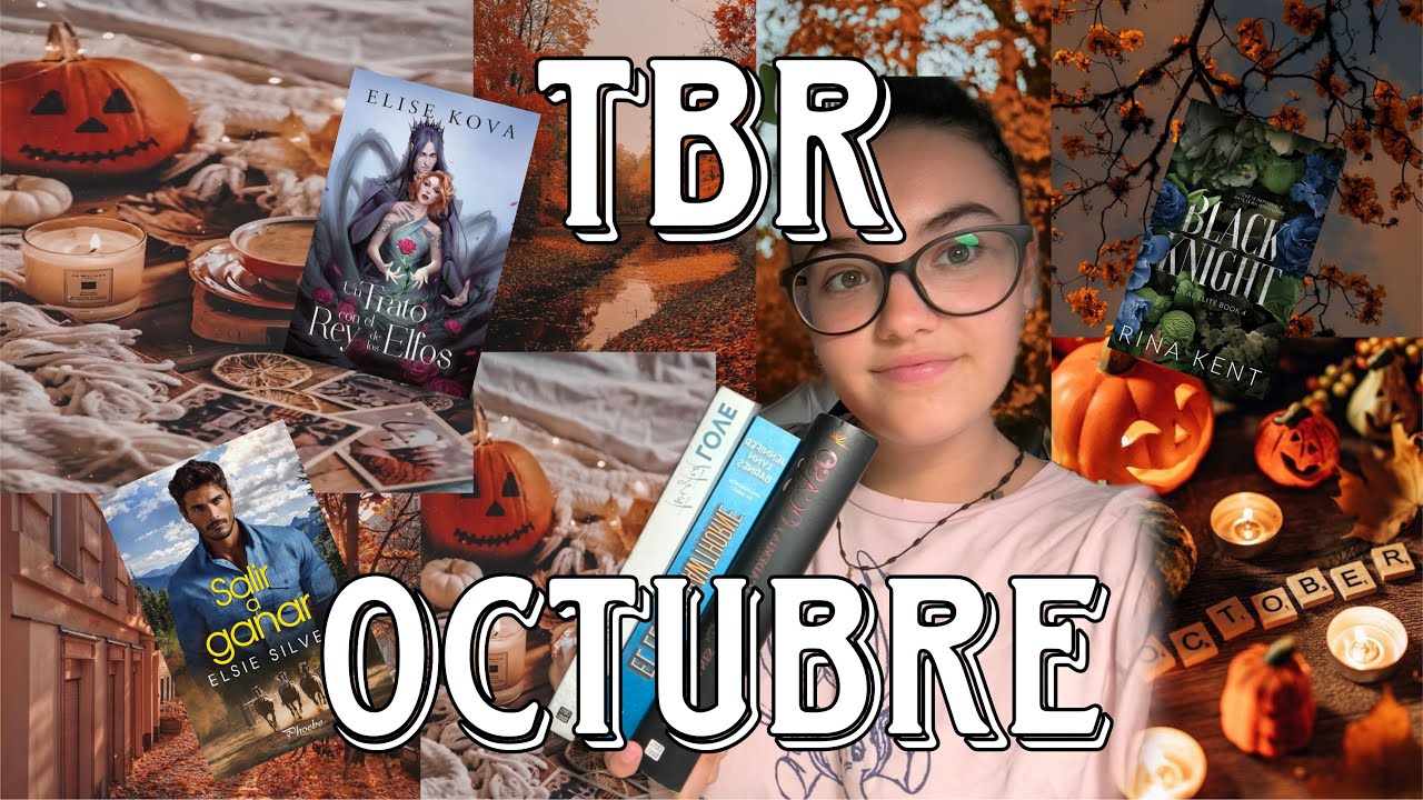 TBR DE OCTUBRE 📚🥰🦇🎃