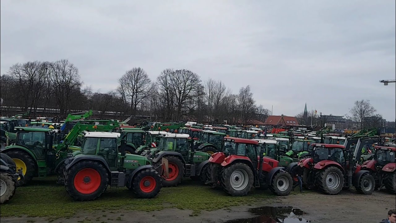 Bauern/Trecker Demo in Wilhelmshaven 20.1.20 | Trecker mit uns