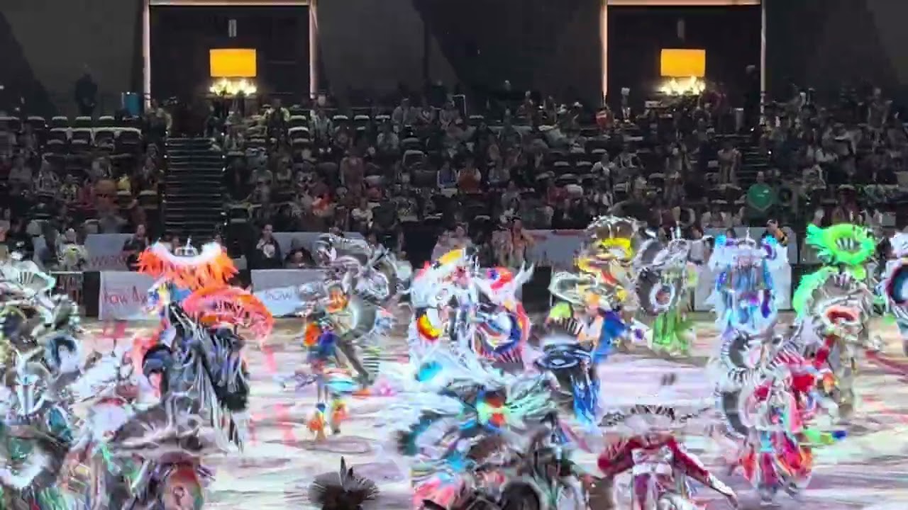 “Warriors come out and play” Mens fancy first round @ Pechanga powwow 2026