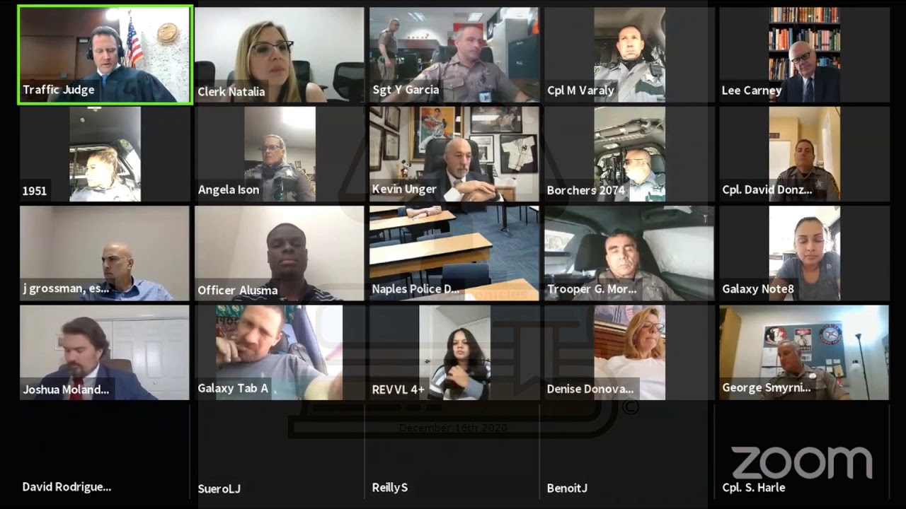 Judge R  Crown Traffic Court Hearing Via Zoom 1 20 2021