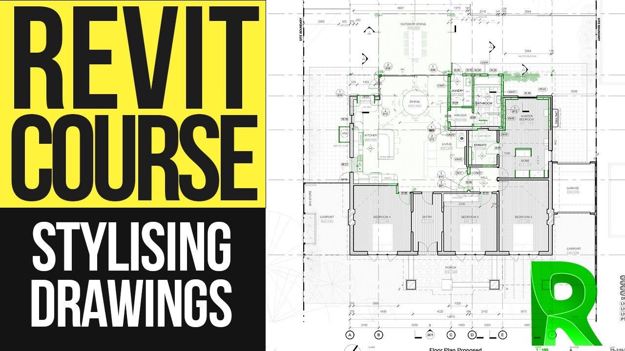 Graphically Stylising Your Drawings - Revit Tutorial | Advanced Revit Course 14