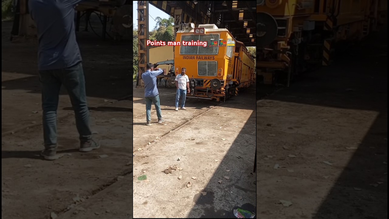 points man training in Indian Railways #railway #pointsman #training