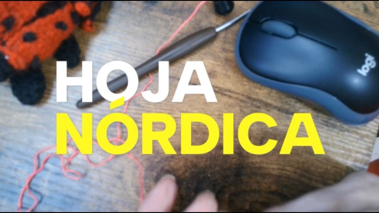 HOJA NORDICA | TUTORIAL CROCHET