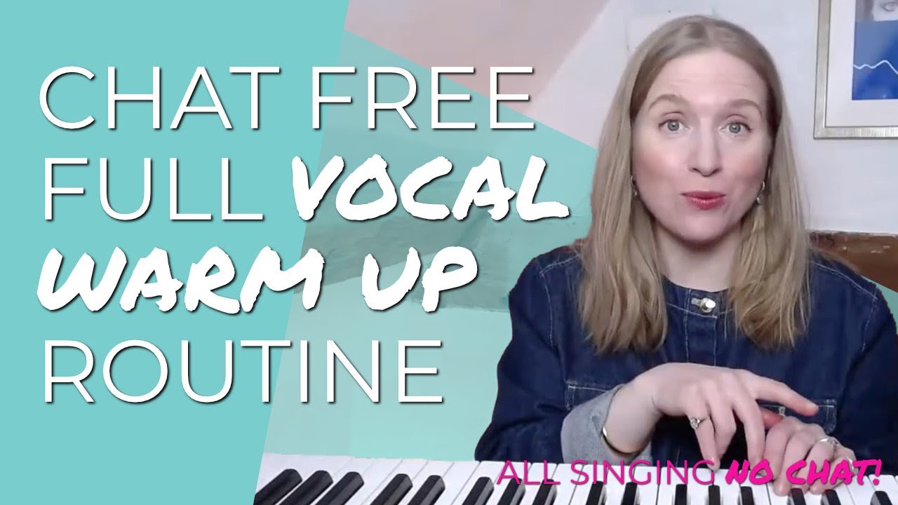 Nail those INTERVAL LEAPS in this 20min CHAT FREE vocal warm up routine! | MusicForMy... Voice