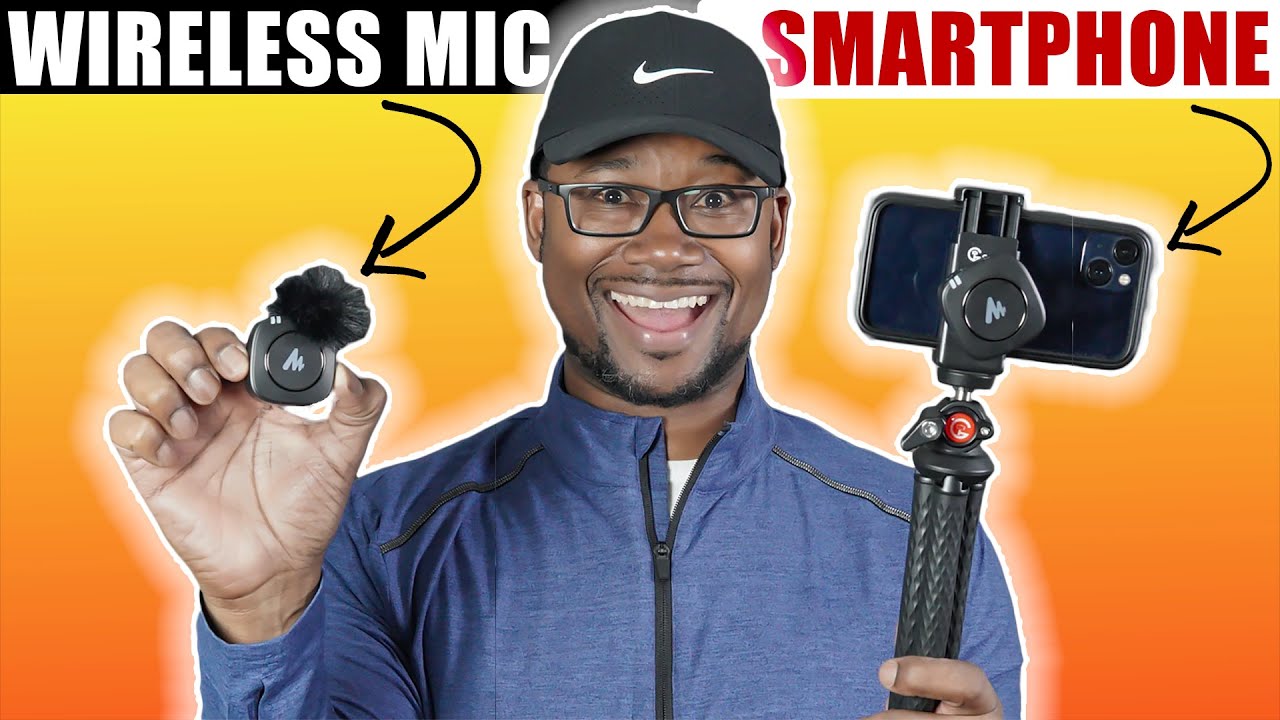 Maono Wireless Lavalier Microphone System & SIMPLE Vlogging Setup
