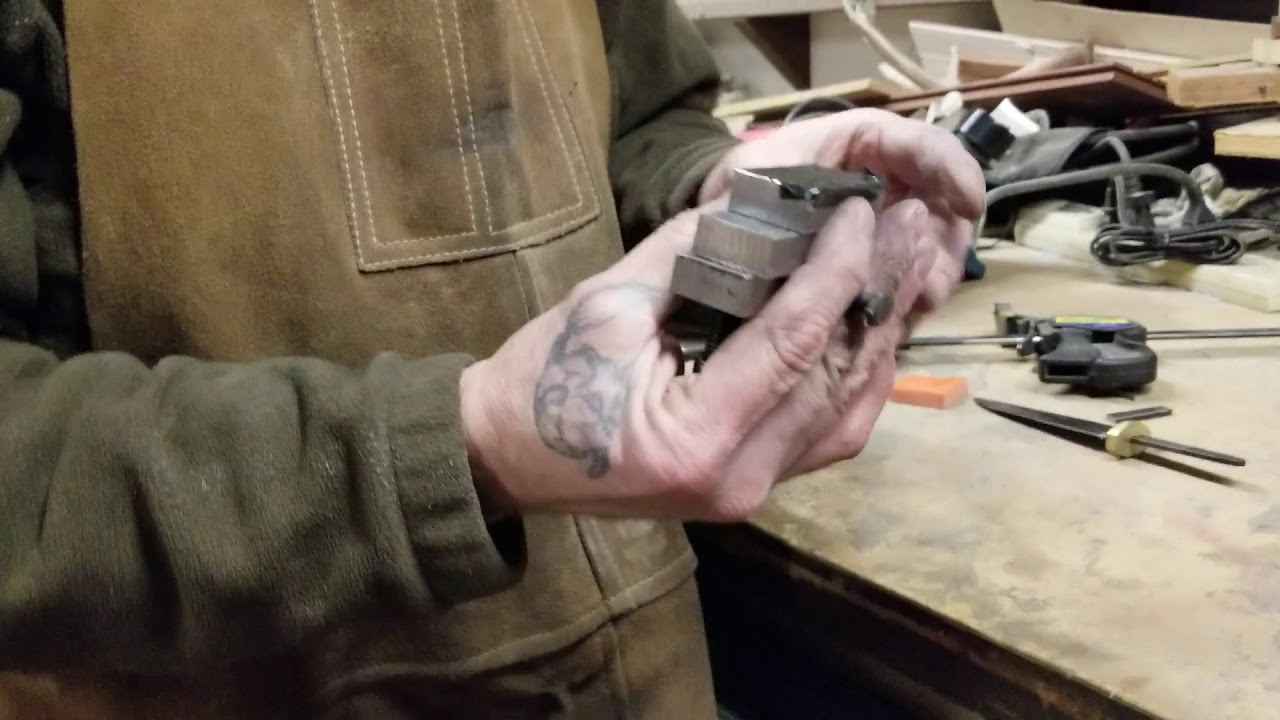 Press Fitting  A Knife Guard.