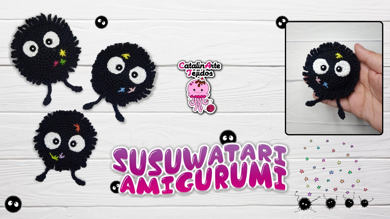 Susuwatari amigurumi | CatalinArte Tejidos