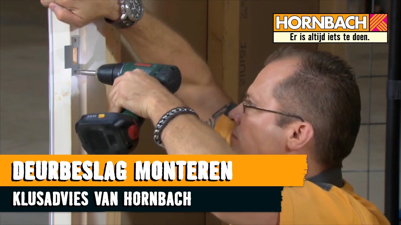 Deurbeslag monteren met HORNBACH