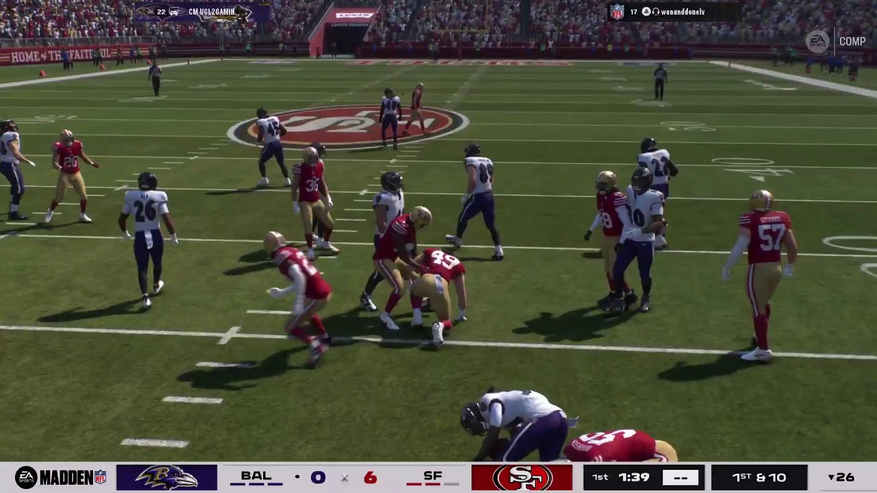 Madden 26 Live stream h2h