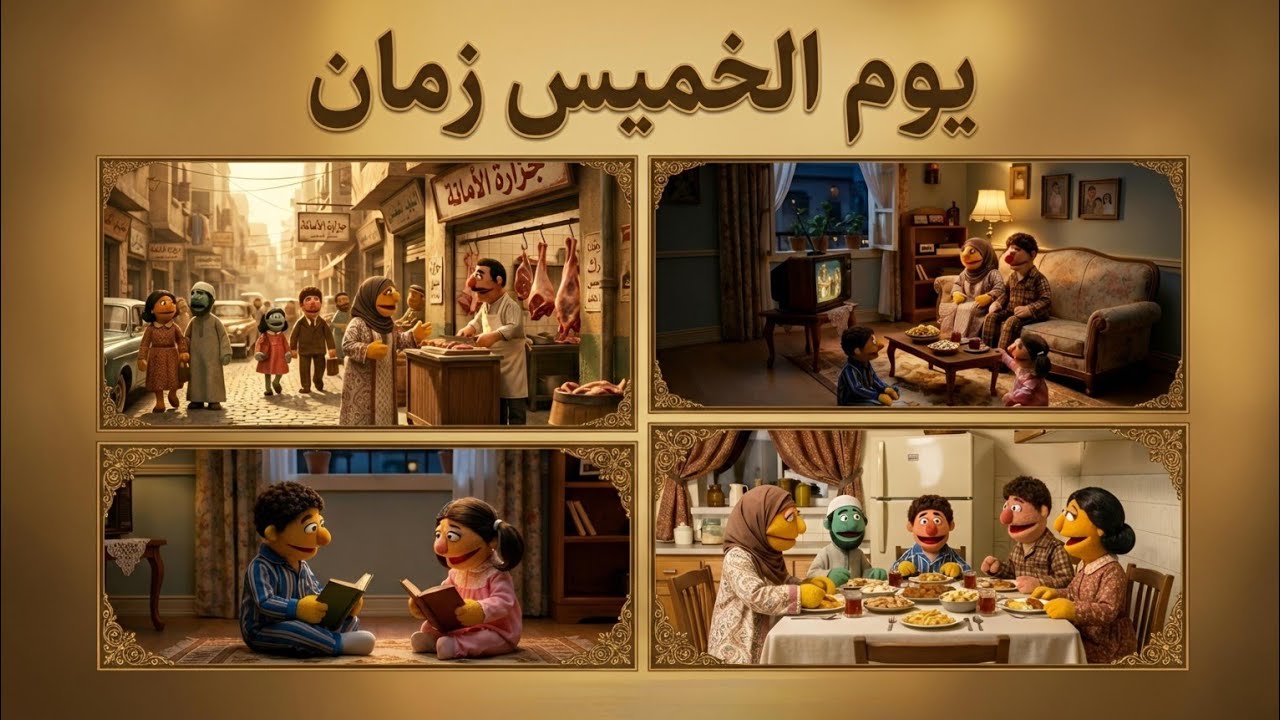 ياه علي ايام زمان 🥲.. رائحة يوم الخميس في بيوتنا🤍