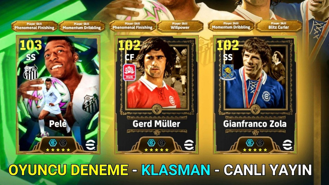 Oyuncu Deneme - Klasman-Canlı Yayın | ⚽🔥 | Efootball 2026